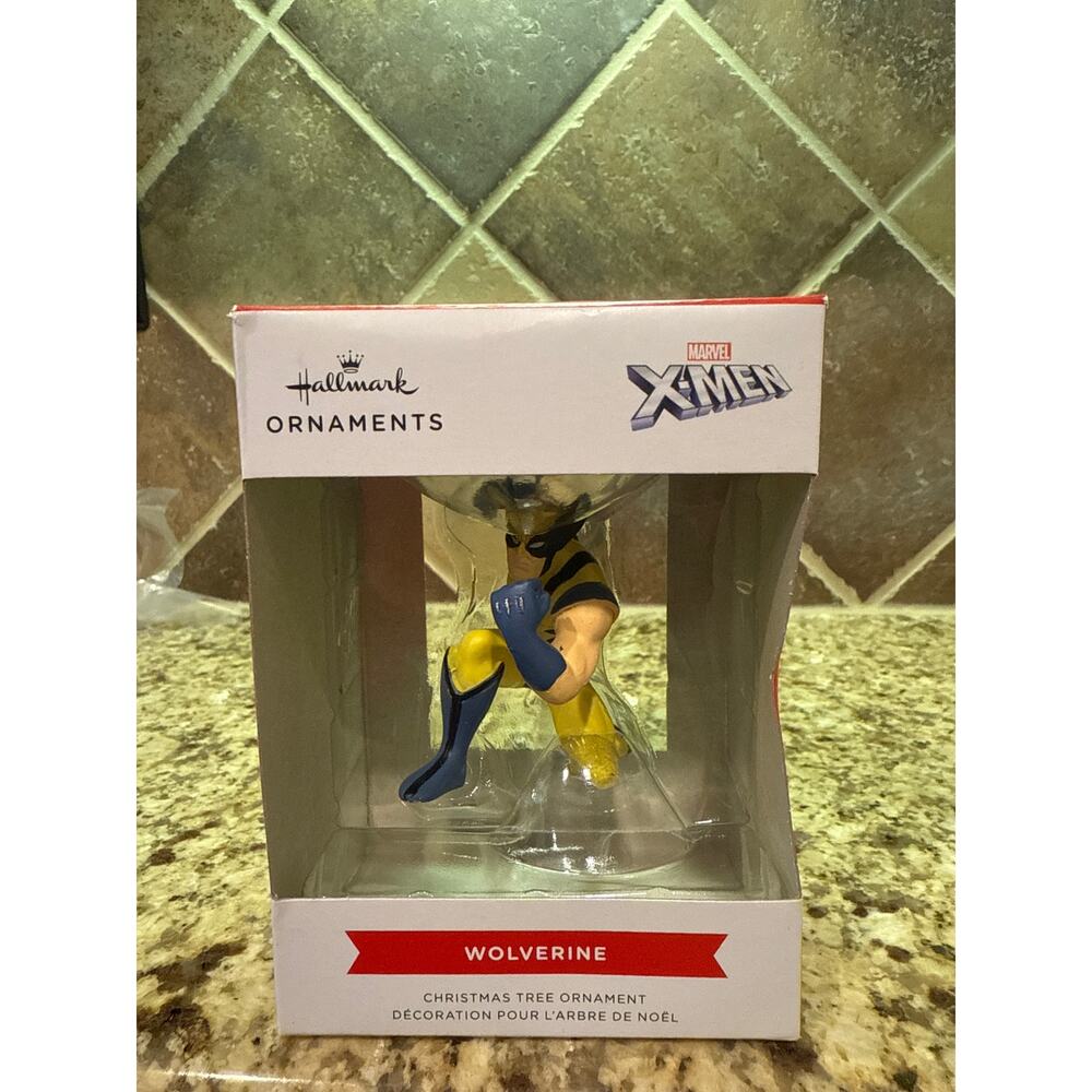 New Hallmark Christmas Ornament Wolverine Keepsake MARVEL  X-Men Red Box Gift